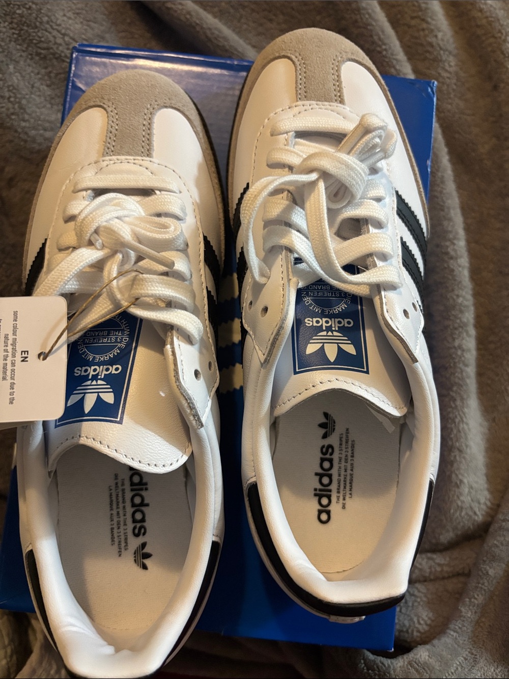 adidas Samba OG W White Black NWB - Picture 5 of 5